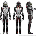 SRT Tomahawk Vision Gran Turismo Racing Suit Concept Sketch