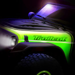 The Jeep Wrangler “Trailcat” is one of seven new concepts Je