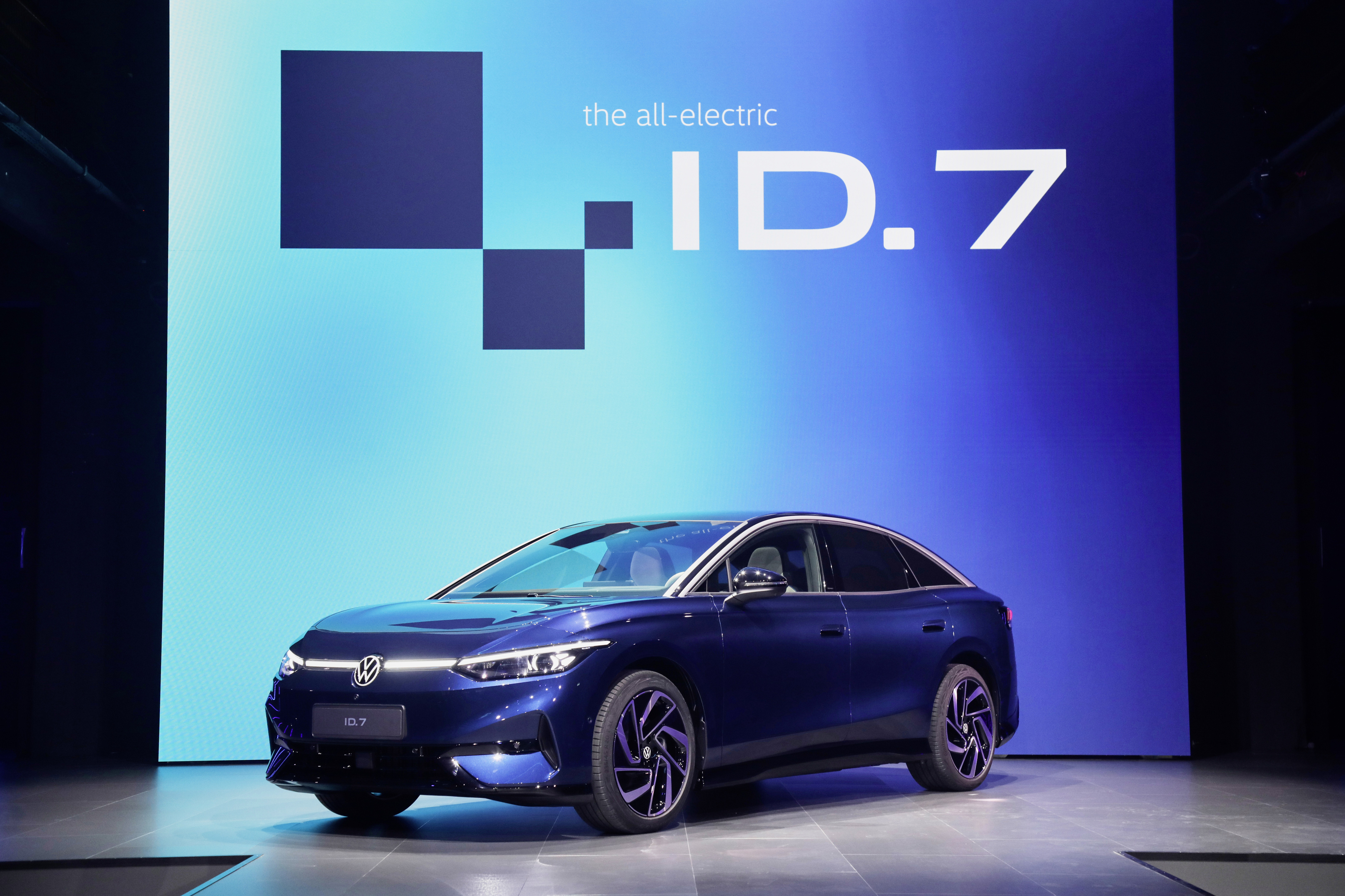World premiere of the new Volkswagen ID.7