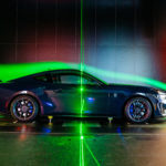 Rolling Road Wind Tunnel with Mustang Dark Horse