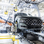 Production of the Audi Q9 at the Bratislava site