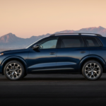 Create the side profile image of this car